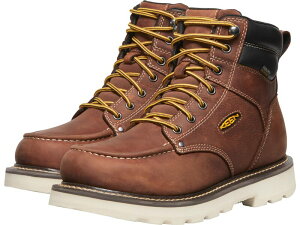 L[ Y V[Y u[cECu[c KEEN Utility Cincinnati 90 Degree 6" Waterproof Soft Toe Tuscan Red/Sand bh