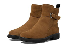 【送料無料】 エコー レディース ブーツ・レインブーツ シューズ Amsterdam Buckle Ankle Boot Camel Suede