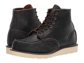 【送料無料】 レッドウイング メンズ ブーツ・レインブーツ シューズ 6" Moc Toe Black Prairie