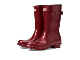 【送料無料】 ハンター レディース ブーツ・レインブーツ シューズ Original Short Nebula Vital Burgundy