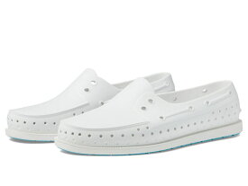 【送料無料】 ネイティブ シューズ レディース スリッポン・ローファー シューズ Howard Sugarlite Shell White/She