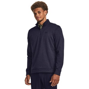 A_[A[}[ Y AE^[ p[J[EXEFbg Z[^[ t[X Under Armour Golf Storm Sweater Fleece 1/4 Zip Midnight Navy/M lCr[