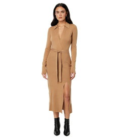 【送料無料】 ペイジ レディース ワンピース トップス Carmen Sweaterdress Dark Camel