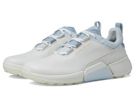 【送料無料】 エコー レディース スニーカー シューズ Biom H4 GORE-TEXR Waterproof Golf Hybrid Golf Shoes White/Air Steer