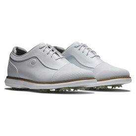 【送料無料】 フットジョイ レディース スニーカー シューズ Traditions Cap Toe Women White