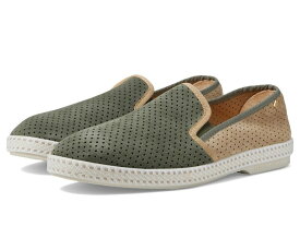 【送料無料】 リビエラ メンズ スリッポン・ローファー シューズ Suede Match Khaki/Light