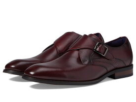 【送料無料】 ステイシーアダムス メンズ オックスフォード シューズ Karcher Monk Strap Burgundy