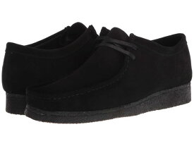 【送料無料】 クラークス メンズ オックスフォード シューズ Wallabee Black Suede