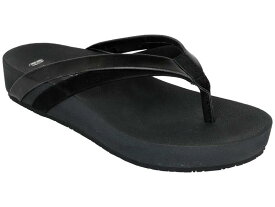 【送料無料】 レヴィタライン レディース サンダル シューズ Sandy Seas Flip-Flop Black