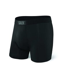 【送料無料】 サックスアンダーウェアー メンズ ボクサーパンツ アンダーウェア Ultra Boxer Brief Fly Black/Black