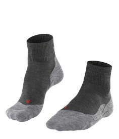 【送料無料】 ファルケ メンズ 靴下 アンダーウェア TK5 Wander Short Hiking Socks Grey (Asphalt M