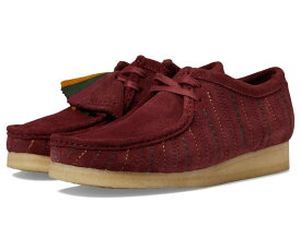 【送料無料】 クラークス メンズ オックスフォード シューズ Wallabee Burgundy Combi