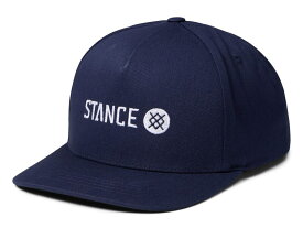 【送料無料】 スタンス メンズ 帽子 アクセサリー Icon Snapback Hat Navy