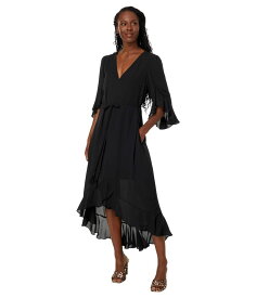 【送料無料】 トッミーバハマ レディース ワンピース トップス Willow Cove Long Sleeve Maxi Dress Black