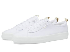 �P�b�Y ���f�B�[�X �V���[�Y �X�j�[�J�[ Keds Kickback Canvas White �z���C�g