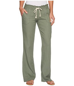 ���L�V�[ ���f�B�[�X �{�g���X �J�W���A���p���c Roxy Ocean Side Pant Olive �I���[�u