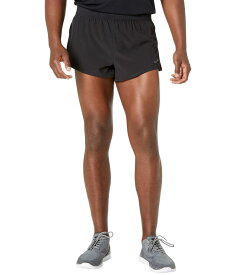 【送料無料】 ブルックス メンズ ハーフパンツ・ショーツ ボトムス Sherpa 3" Split Shorts Black