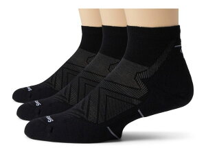 �X�}�[�g�E�[�� �����Y �A���_�[�E�F�A �C�� �A���N�� Smartwool Run Targeted Cushion Ankle Socks 3-Pack Black �u���b�N