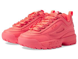 【送料無料】 フィラ レディース スニーカー シューズ Disruptor II Premium Fashion Sneaker Fiery Coral/Fie