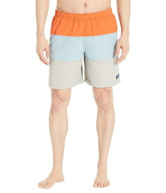 【送料無料】 エルエルビーン メンズ ハーフパンツ・ショーツ 水着 8" Classic Supplex Sport Color-Block Shorts Peak Orange/Blu