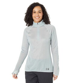 【送料無料】 マウンテンハードウェア レディース コート アウター Airmesh 1/4 Zip Glacial