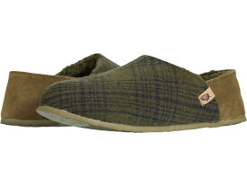 【送料無料】 エイコーン メンズ サンダル シューズ Parker Plaid Hoodback Olive Plaid