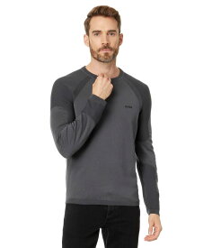 【送料無料】 ボス メンズ ニット・セーター アウター Perform-X-Sweater Dark Grey