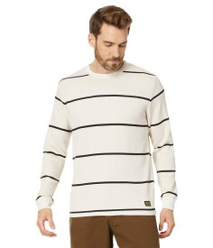 【送料無料】 ルーカ メンズ シャツ トップス Day Shift Stripe Long Sleeve Thermal Oatmeal