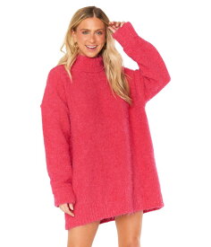 【送料無料】 ウミーユアムーム レディース ニット・セーター アウター Timmy Tunic Sweater Pink Rose Knit