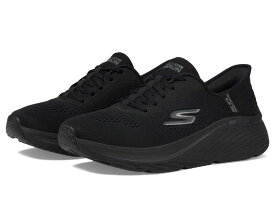 【送料無料】 スケッチャーズ レディース スニーカー シューズ Max Cushioning Elite 2.0 Vanish Hands Free Slip-Ins Black