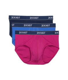 【送料無料】 ツーイグジスト メンズ ブリーフパンツ アンダーウェア 3-Pack ESSENTIAL Contour Pouch Brief Dazzling Blue/V