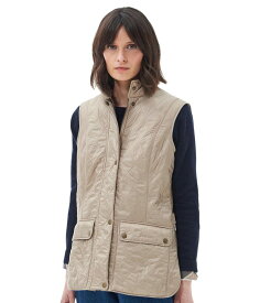 【送料無料】 バーブァー レディース コート アウター Barbour Wray Gilet Light Fawn