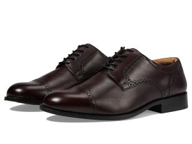 【送料無料】 ジョンストンアンドマーフィー メンズ オックスフォード シューズ Harmon Cap Toe Burgundy Full G