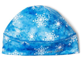 【送料無料】 ホットチリーズ レディース 帽子 アクセサリー Adult Print Micro Elite Chamois Beanie Marble Snowflak