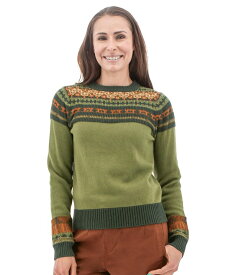 【送料無料】 アベンチュラ レディース ニット・セーター アウター Schaffer Sweater Olive Branch