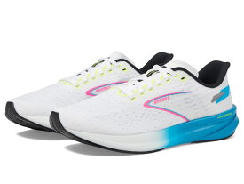 【送料無料】 ブルックス メンズ スニーカー シューズ Hyperion White/Blue/Pink