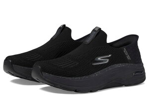 XPb`[Y fB[X V[Y Xj[J[ SKECHERS Max Cushioning Arch Fit Fluidity Hands Free Slip-Ins Black ubN