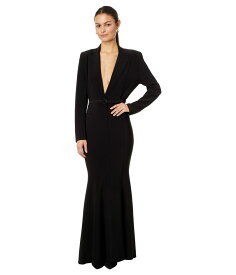 【送料無料】 ノーマカマリ レディース ワンピース トップス Single Breasted Boy Fit Fishtail Gown Black