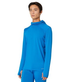 【送料無料】 ホットチリーズ メンズ シャツ トップス Micro Elite Chamois Balaclava Hoodie Thriller Blue