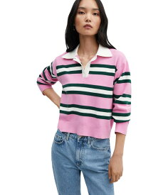 【送料無料】 マンゴ レディース ニット・セーター アウター Carla Sweater Pink