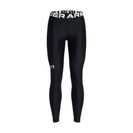 【送料無料】 アンダーアーマー レディース カジュアルパンツ ボトムス HeatGear Authentics Leggings Black/White