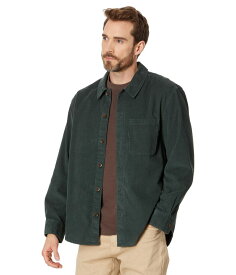 【送料無料】 メイドウェル メンズ コート アウター Corduroy Easy Long-Sleeve Shirt Steel Green