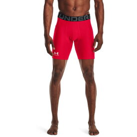 【送料無料】 アンダーアーマー メンズ ハーフパンツ・ショーツ ボトムス Heatgear Armour Shorts Red/White