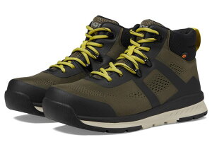 {OX fB[X V[Y Xj[J[ jbg Bogs Sandstone Knit Mid TR Composite Safety Toe Dark Green O[