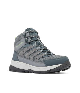 �R�����r�A ���f�B�[�X �V���[�Y �u�[�c�E���C���u�[�c Columbia Strata Trail? Mid Wp TI Grey Steel/S �O���[