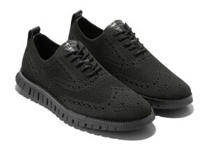 �R�[���n�[�� �����Y �V���[�Y �X�j�[�J�[ �E�B���O�`�b�v Cole Haan Zerogrand Remastered Stitchlite Wingtip Black/Black �u���b�N