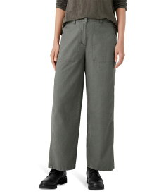 【送料無料】 エイリーンフィッシャー レディース カジュアルパンツ ボトムス Wide Ankle Pants Grove