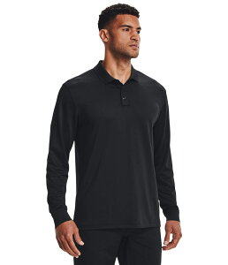 A_[A[}[ Y gbvX Vc |Vc Under Armour Tac Performance Polo Long Sleeve 2.0 Black/Black ubN
