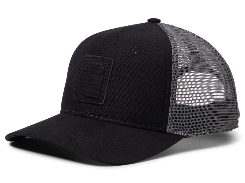 【送料無料】 カーハート メンズ 帽子 アクセサリー Canvas Logo C Cap Black：ReVida