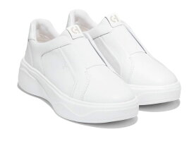 【送料無料】 コールハーン レディース スニーカー シューズ Grandpro Demi Slipon Sneaker Optic White